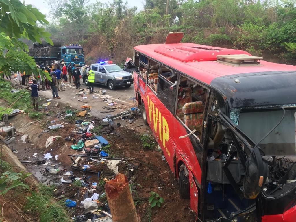 Kintampo-Techiman road accident claims over 60 lives