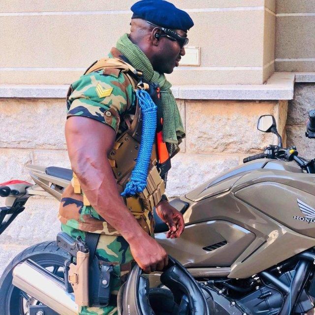 Meet the Ghanaian soldier declared as the strongest man in Africa