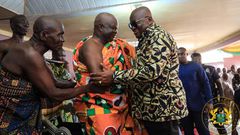 Sefwi Wiawso Paramount Chief withNana Addo