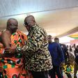 Katakyie Kwasi Bumangama II with Nana Addo