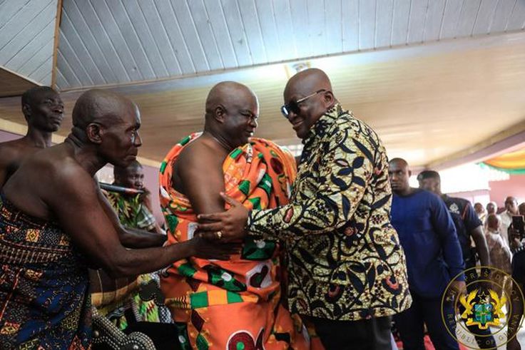 Sefwi Wiawso Paramount Chief withNana Addo