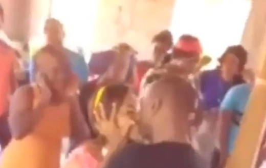 Demon-sucking pastor performing miracle