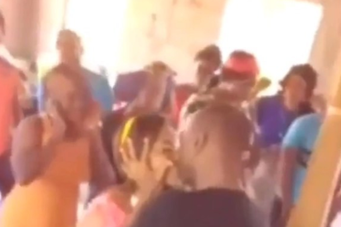 Demon-sucking pastor performing miracle