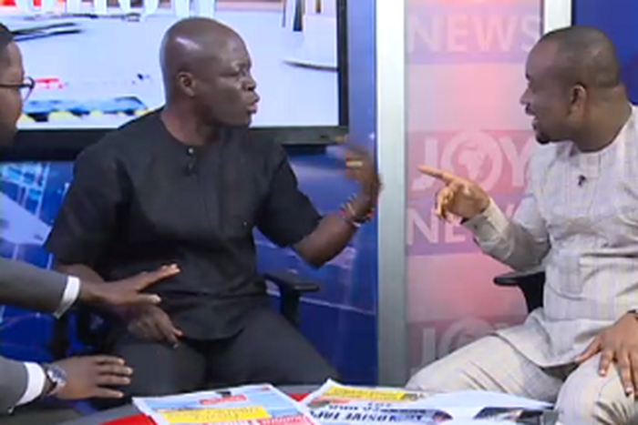 The MP for the Odododiodio constituency, Nii Lante Vanderpuiye and Deputy Information Minister, Pius Enam Hadzide