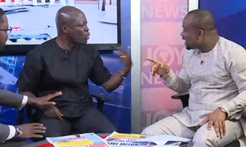 The MP for the Odododiodio constituency, Nii Lante Vanderpuiye and Deputy Information Minister, Pius Enam Hadzide