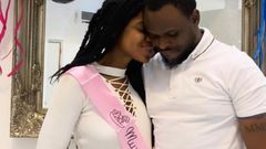 Pregnant Becca and Husband
