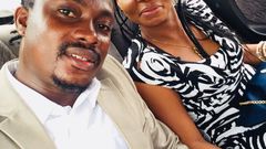 AJ Nelson and wife Salome Bakah