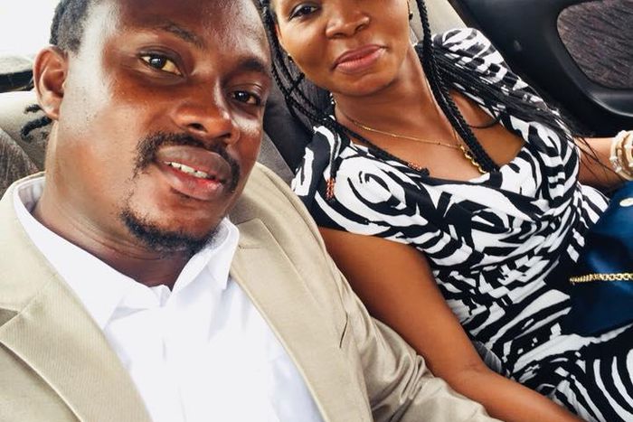 AJ Nelson and wife Salome Bakah