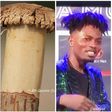 Ghanaian rapper, Kwesi Arthur being compared to a popular kitchen tool, pestle used for pounding fufu.