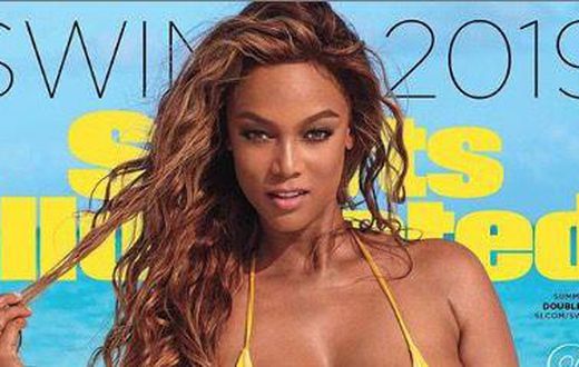 Tyra Banks Looks Amazing On SI Cover At 45