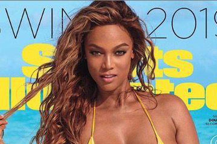 Tyra Banks Looks Amazing On SI Cover At 45