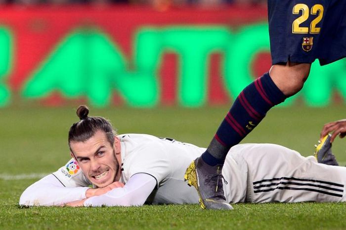 Bale was a substitute against both Barcelona and Atletico