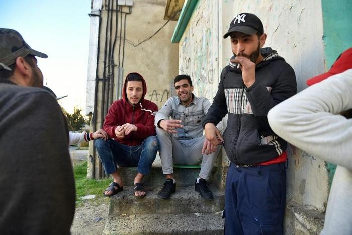 Young residents of a housing project outside the Algerian capital say they have been hit hard by unemployment and lack of affordable housing