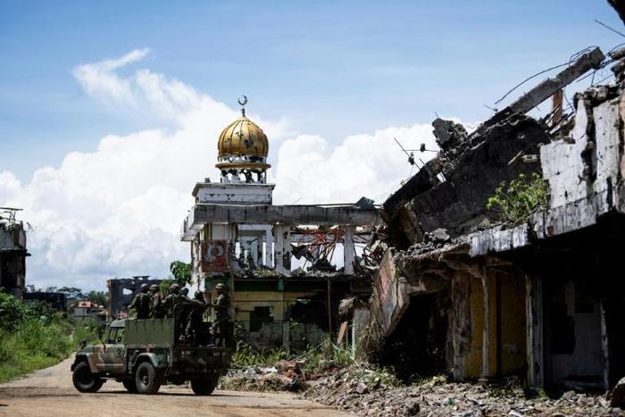 Residents of Marawi, a southern city in the Philippines, are becomign fustrated by the 'painfully' slow reconstruction
