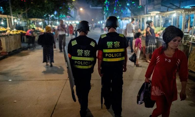 Xinjiang has come under intensifying police surveillance in recent years following repeated riots, bombings and attacks on Chinese security forces and civilians