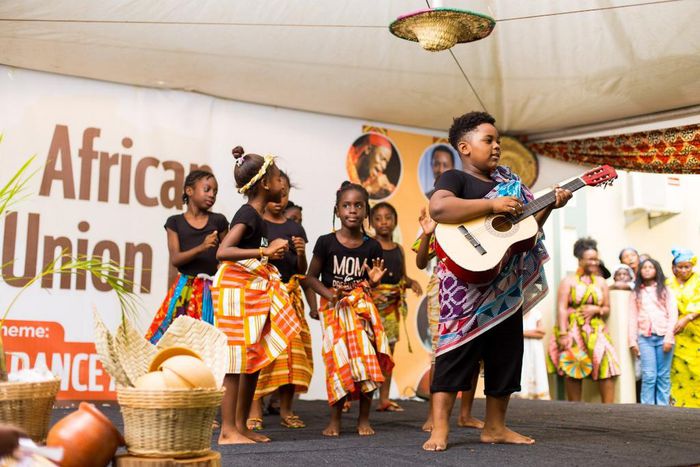 Ecole Ronsard marks AU Day in grand style