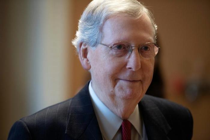 The resolution was sponsored by the Republican leader of the Senate, Mitch McConnell