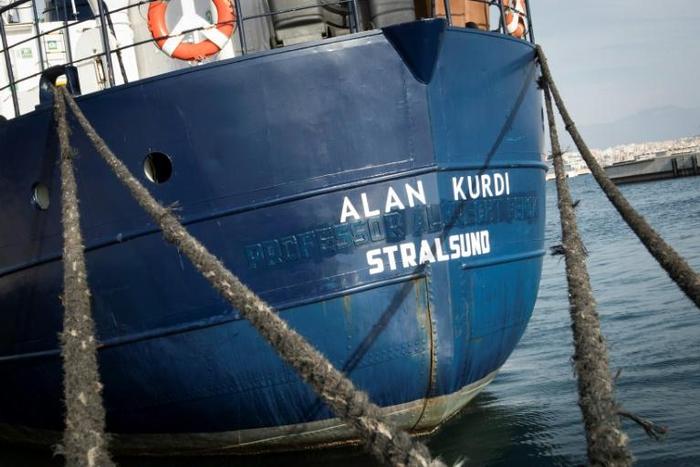 The Alan Kurdi, inaugurated in February in Mallorca, said all 64 migrants were safe and sound but there is no news of another two vessels reported in the zone in recent days