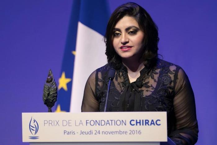 Pakistani women's rights activist Gulalai Ismail has received several international awards