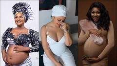 Ghanaian celebs baby bump