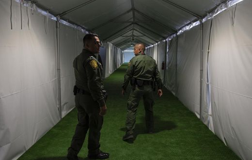 Tent Camps Set Up to Address Influx of Migrants