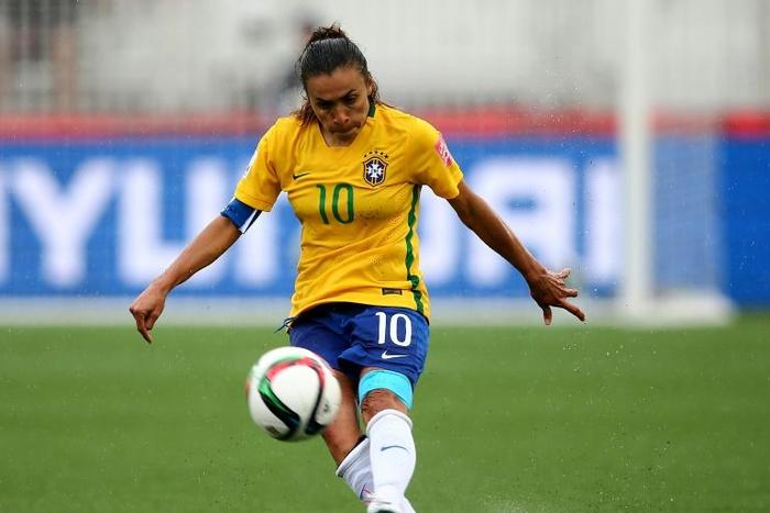 Marta was unsurprisingly selected in the Brazil World Cup squad