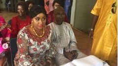 Princess Shyngle's mother and her husband