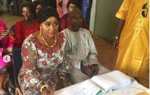 Princess Shyngle's mother and her husband