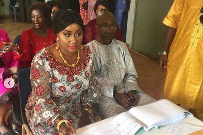 Princess Shyngle's mother and her husband