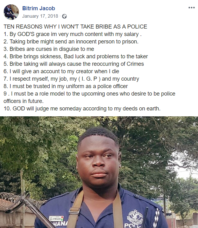 Bitrim Jacob's Facebook post