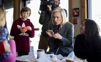 Clinton Isn't a Candidate, but Her Shadow Is Inescapable