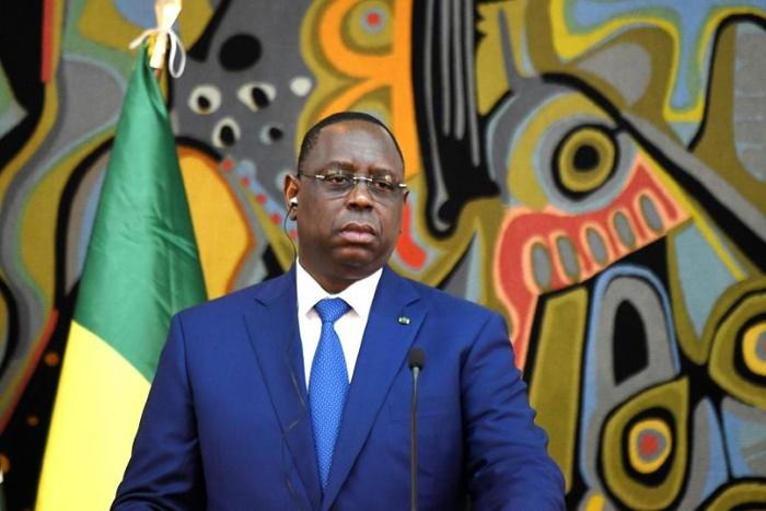 Senegalese President Macky Sall, pictured April 12, 2019, announced the plan to scrap the post of prime minister when he told then-prime minister Mahammad Boun Abdallah Dionne to abolish his own job