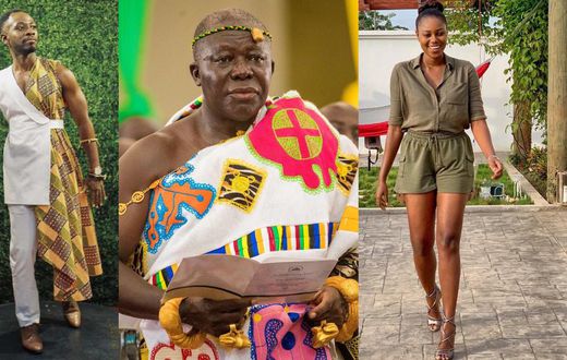 Okyeame Kwame, Asantehene and Yvonne Nelson
