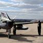 A Super Tucano aircraft on display during a defense fair at Brasilia's Air Base in 2012