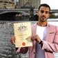 Hakeem al-Araibi became an Australian at a ceremony in Melbourne in March