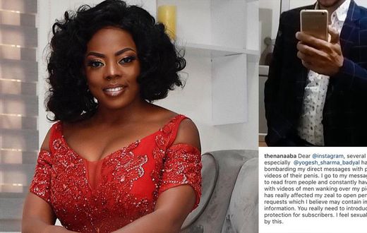 Nana Aba Anamoah and stalker