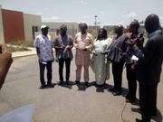 Minority addressing a press conference