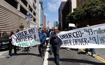 Strike all you want Uber won't pay a living wage