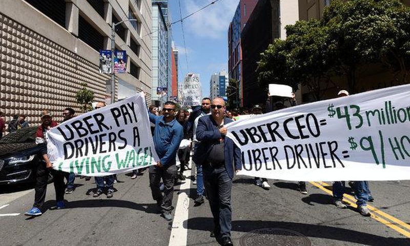 Strike all you want Uber won't pay a living wage
