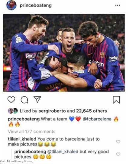 KP Boateng Instagram