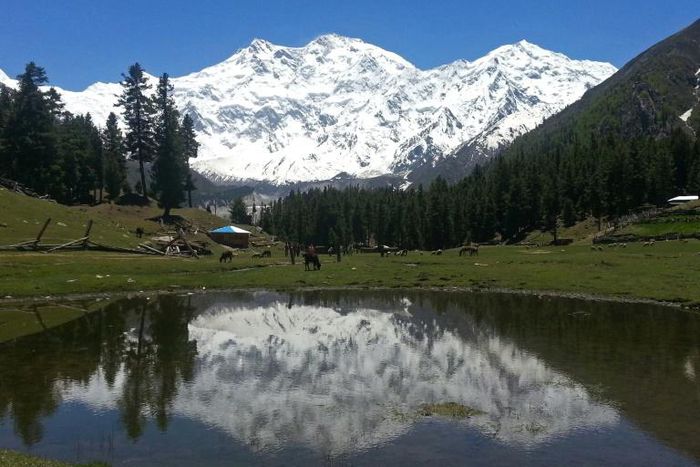 The Nanga Parbat is the world's ninth-highest peak