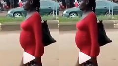 Pregnant woman under attack over her controversial dressing