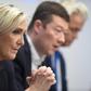 (L-R) Marine Le Pen, Tomio Okamura, and Geert Wilders seek to present a unified far-right front during the EU's parliamentary election