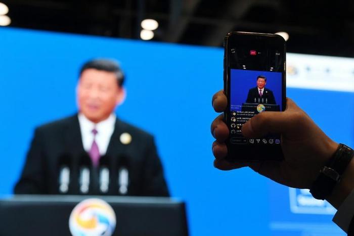 Chinese President Xi Jinping says his Belt and Road Initiative will create a 'good investment environment'