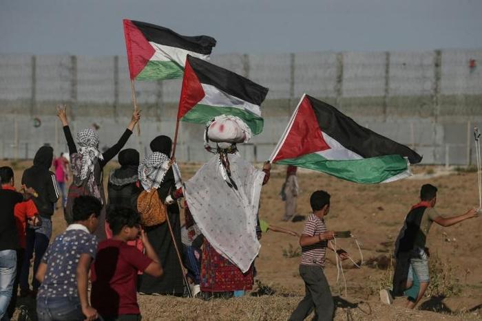 Palestinians have staged often violent demonstrations along the border with Israel for over a year