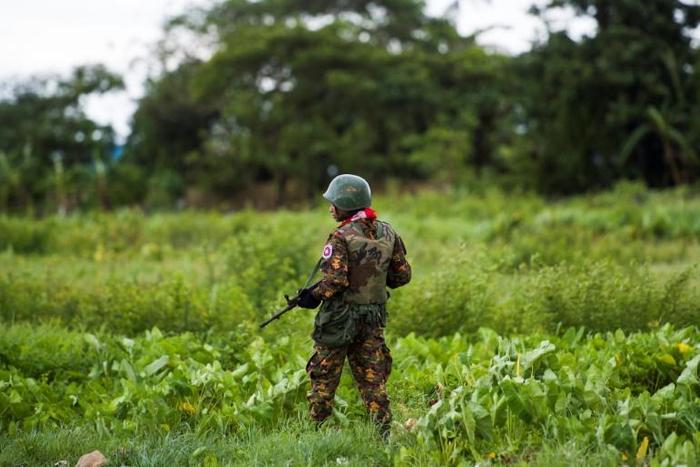 Myanmar's military has been accused by Amnesty International of 'war crimes' in Rakhine state
