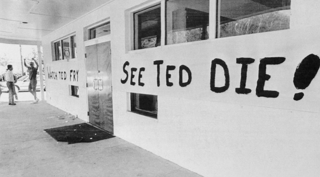 Florida State Universitys Chi Phi fraternity celebrates the execution of Ted Bundy.