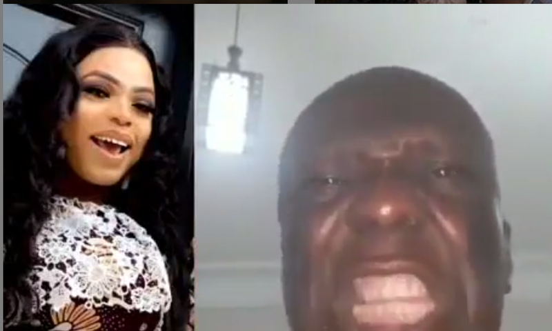 Bobrisky and Charles Awurum