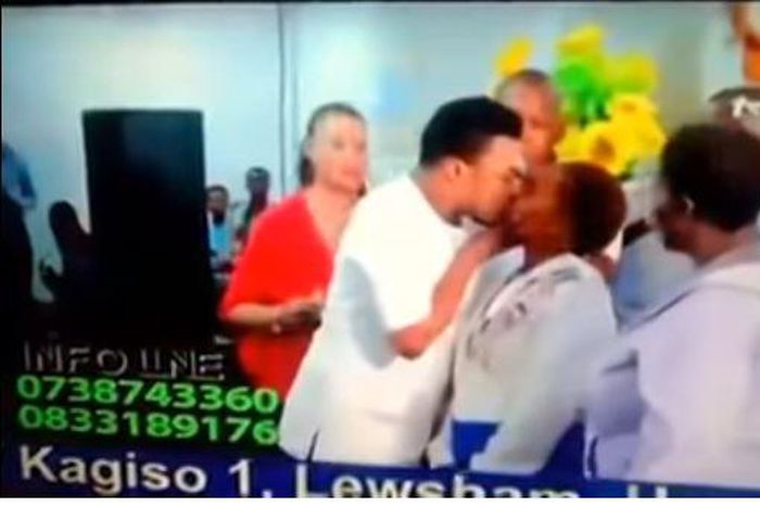 Ghanaian pastor, Nana Poku kisses women orgasmically and fondles their breasts for ‘healing’