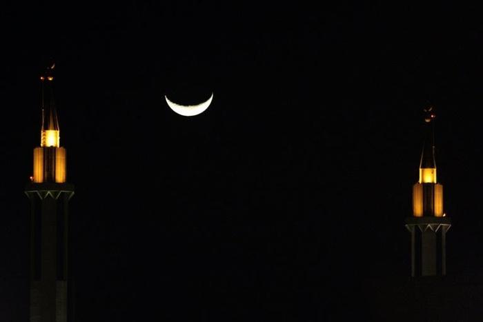 The sighting of the new moon in Ramadan, the ninth month of the Islamic calendar, signals the start of fasting